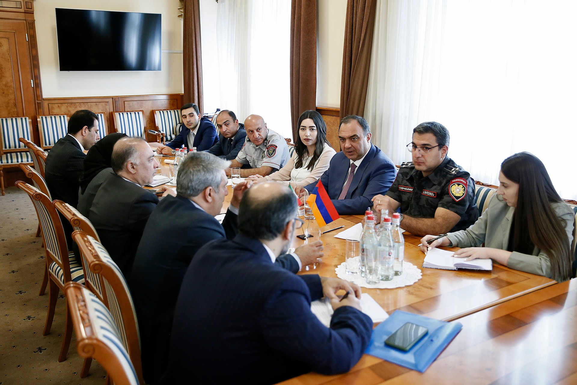 Իրանի արտաքին գործերի նախարարն ընդունել է Հայաստանում Իրանի նորանշանակ դեսպանին